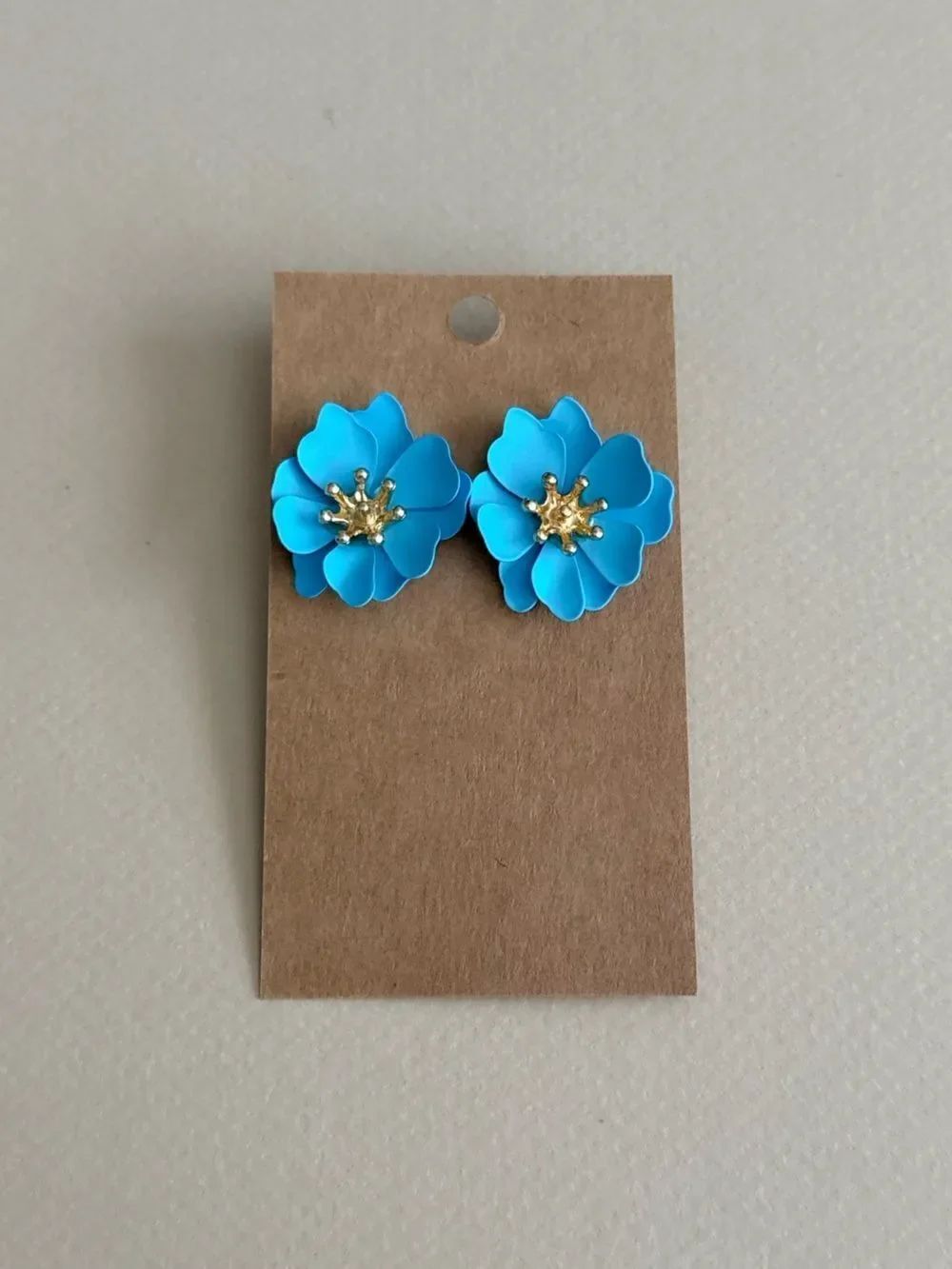 Blue Flower Earrings M1868
